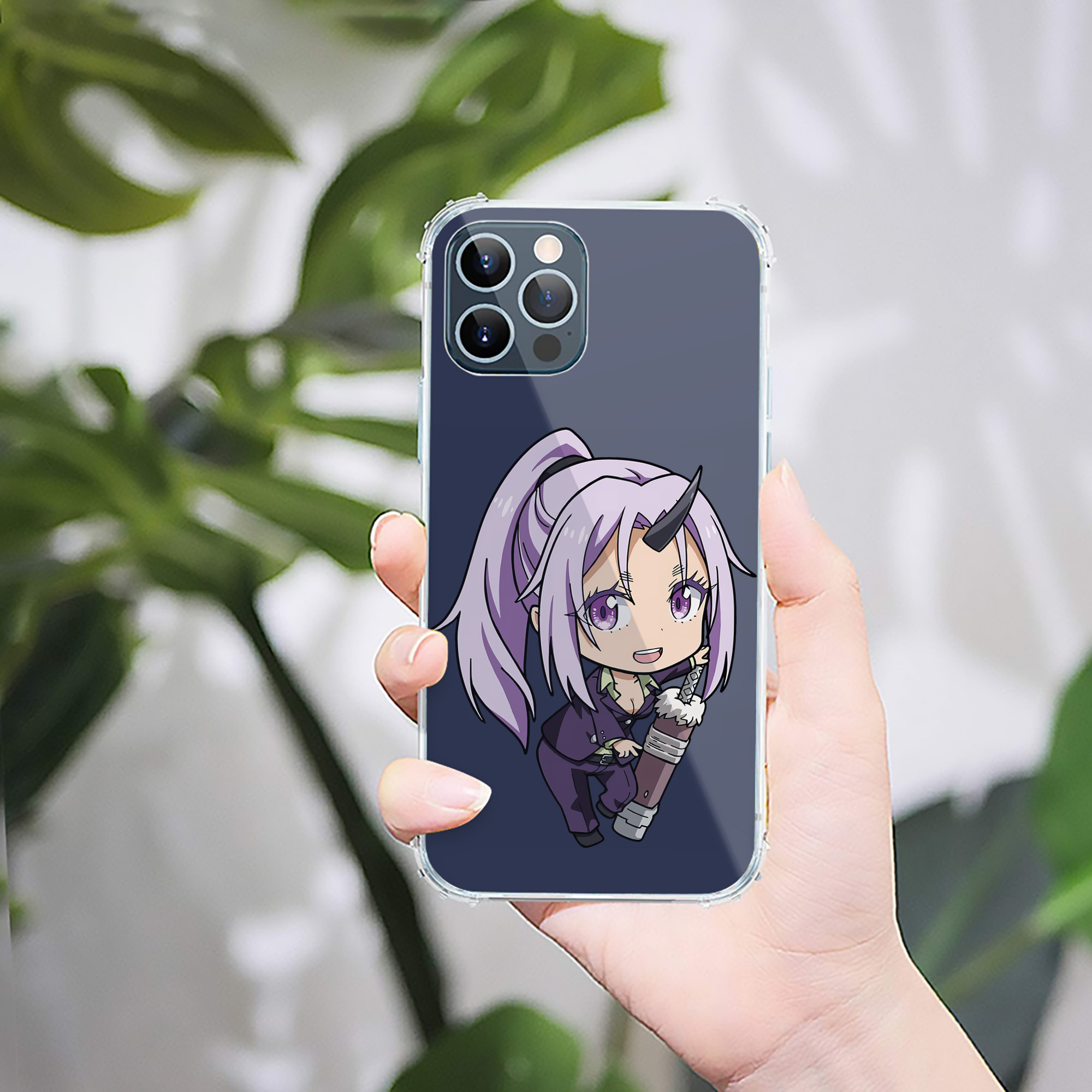（画像用） 転スラ Regarding Reincarnated to Slime 【iPhone 12シリーズ対応】透明スマホケース（クリアソフトケース）